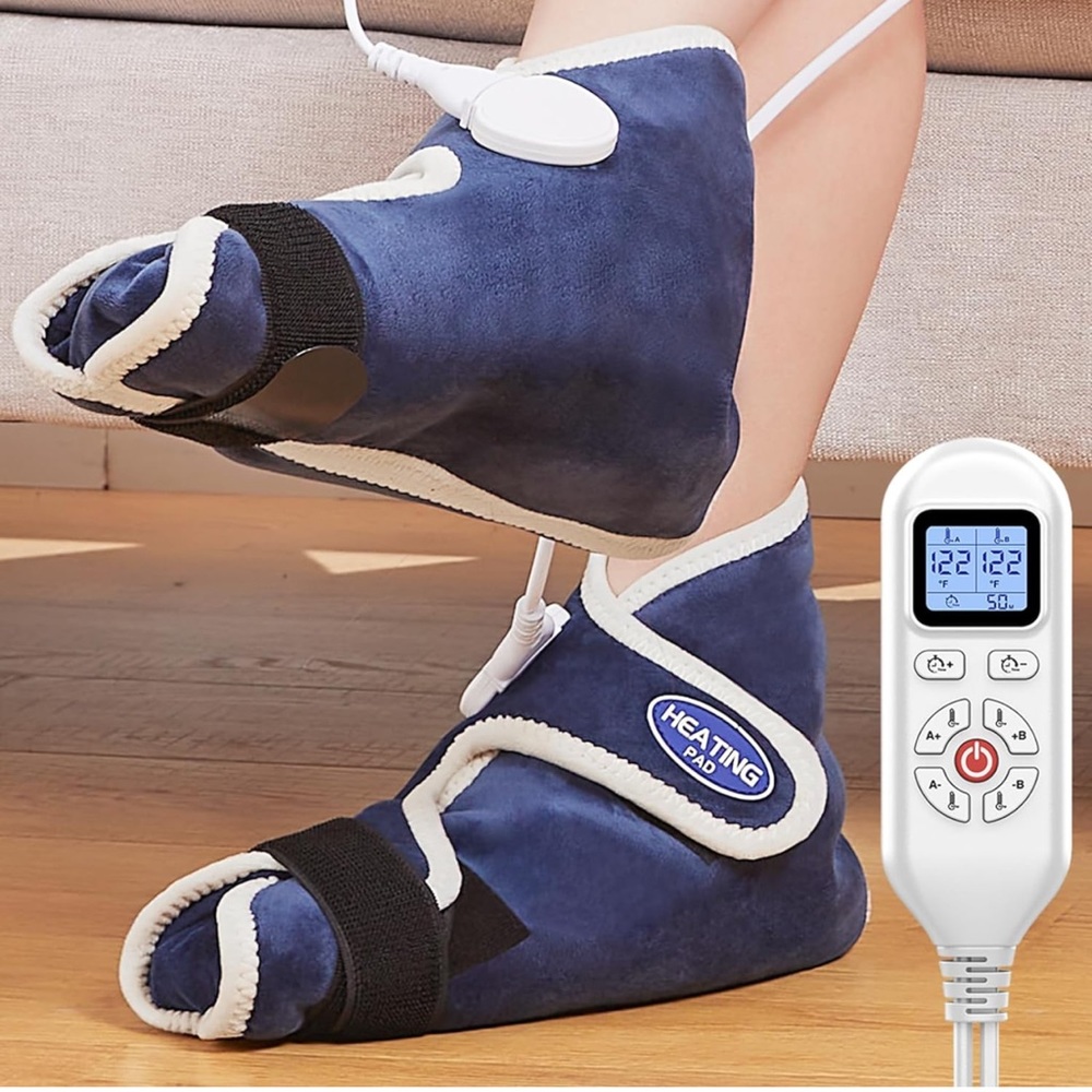Heated therapy Shoes